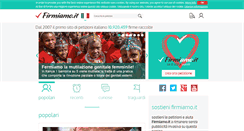 Desktop Screenshot of firmiamo.it