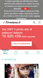 Mobile Screenshot of firmiamo.it